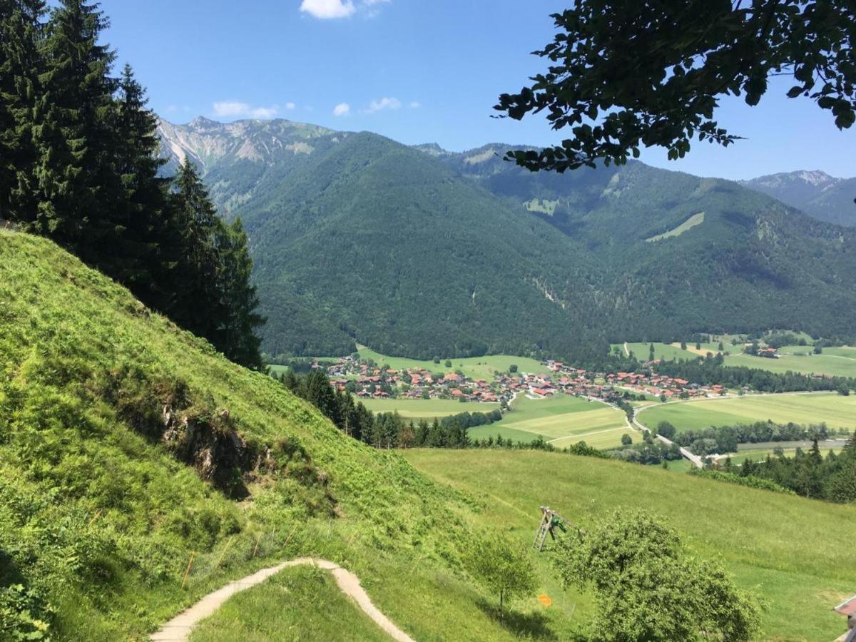 Premium-Chalet Achental Mit Kamin Und Sauna Schleching Eksteriør billede