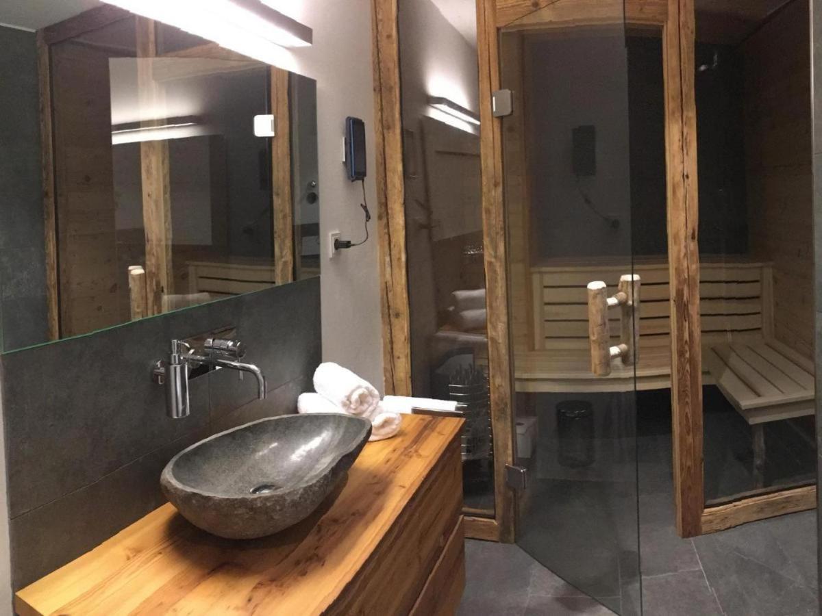 Premium-Chalet Achental Mit Kamin Und Sauna Schleching Eksteriør billede