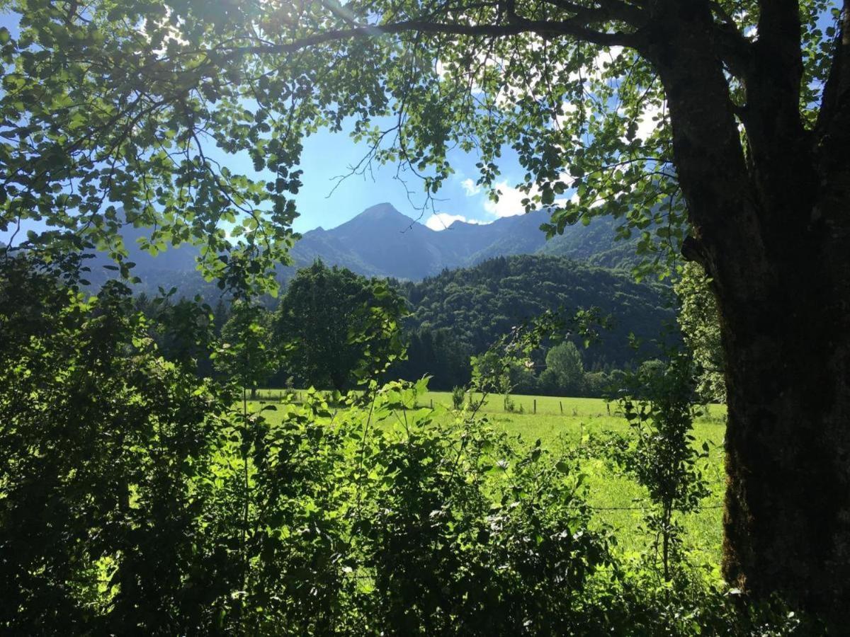 Premium-Chalet Achental Mit Kamin Und Sauna Schleching Eksteriør billede